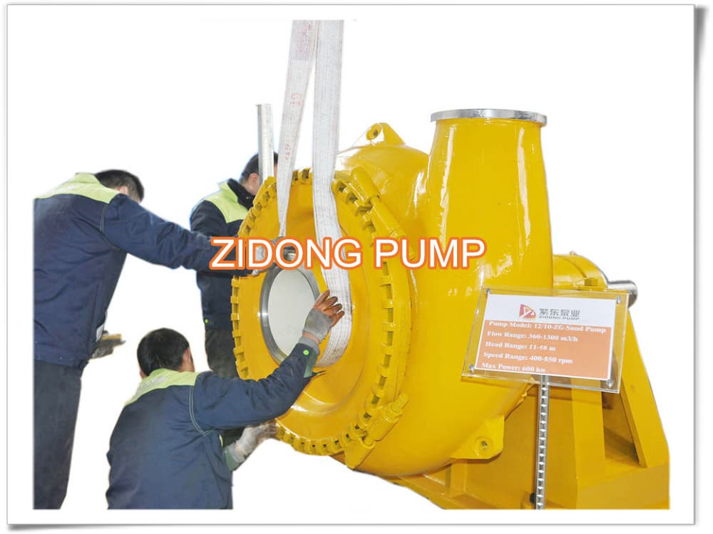 large solid sand suction pump
